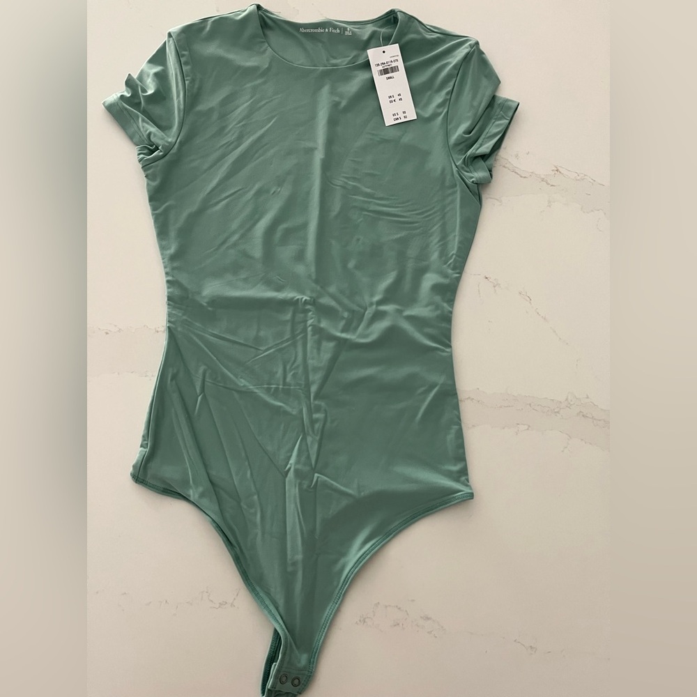 Abercrombie Blue/Green Bodysuit Small